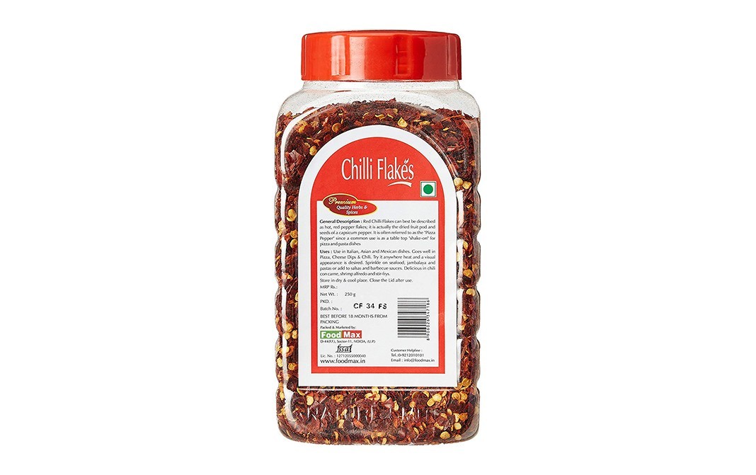 NatureSmith Chilli Flakes    Plastic Jar  250 grams